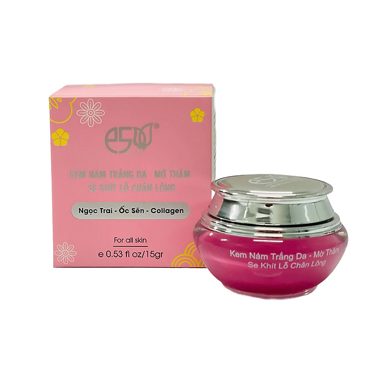 Kem Nám Trắng Da Mờ Thâm Se Khít Lỗ Chân Lông (Kem Nén) 15g E5