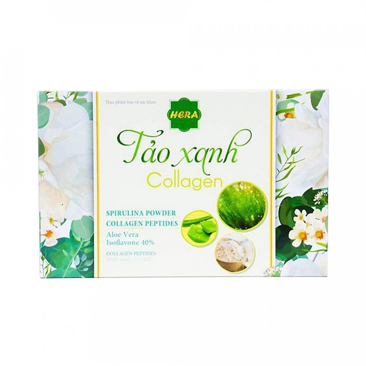 Thực phẩm chức năng Tảo xanh collagen hera hộp 30 gói