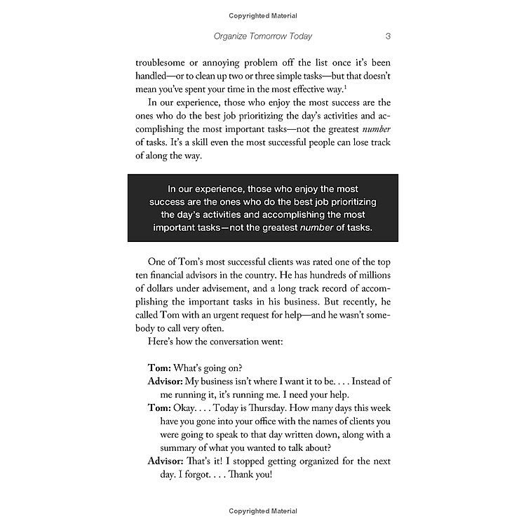 Organize Tomorrow Today: 8 Ways To Retrain Your Mind To Optimize Performance At Work And In Life - Ảnh 6
