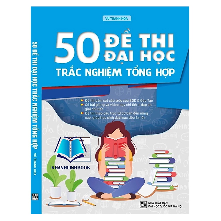 50 Đề Thi Đại Học Môn Tiếng Anh Trắc Nghiệm Tổng Hợp (PV)