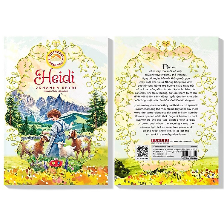 Heidi - Sách song ngữ kinh điển - Ảnh 2