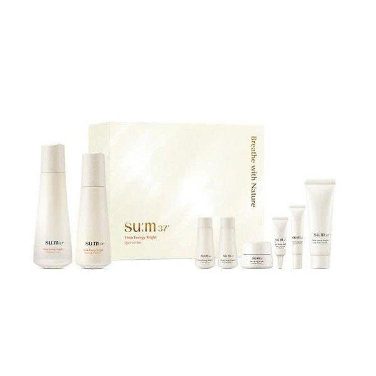 Bộ Dưỡng Sáng Làm Đều Màu Da Sum37 Time Energy Bright Special Set 2pcs