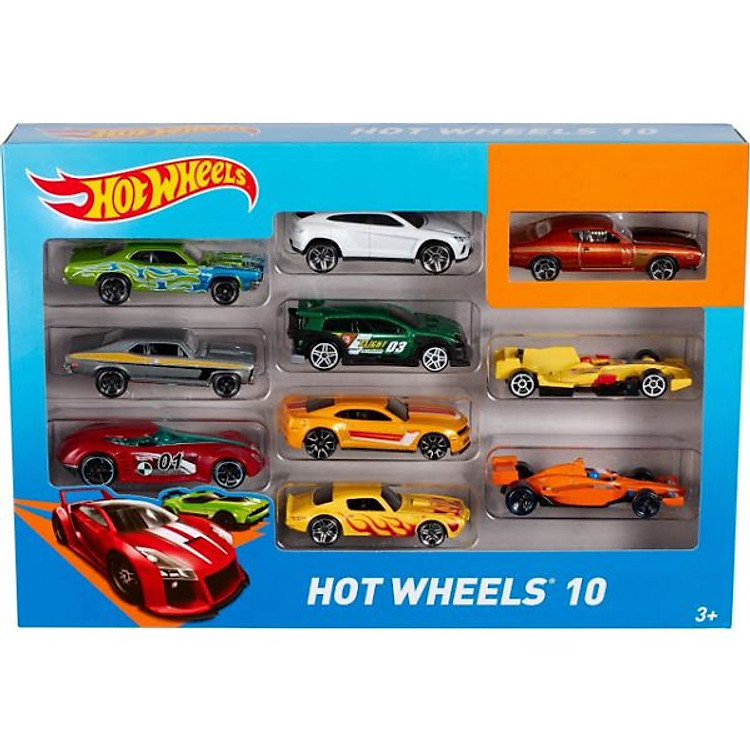 Mua Bộ 10 siêu xe Hot Wheels 54886 Chính hãng Tiết kiệm - Hình ảnh 4