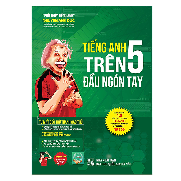 Sách Tiếng Anh Trên 5 Đầu Ngón Tay (Học Kèm App 4.0)