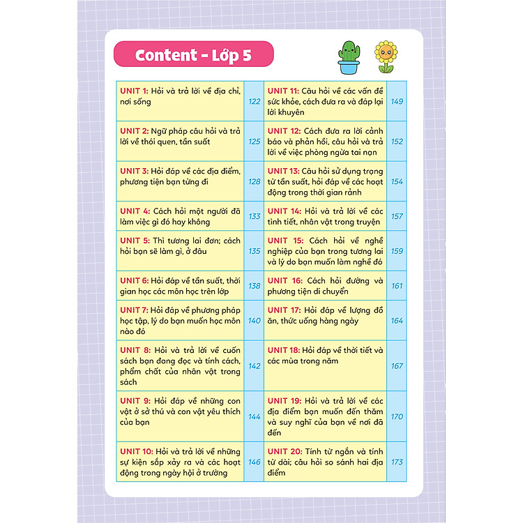 Sổ Tay Ngữ Pháp Và Bài Tập Tiếng Anh Lớp 3,4,5 - Ảnh 6