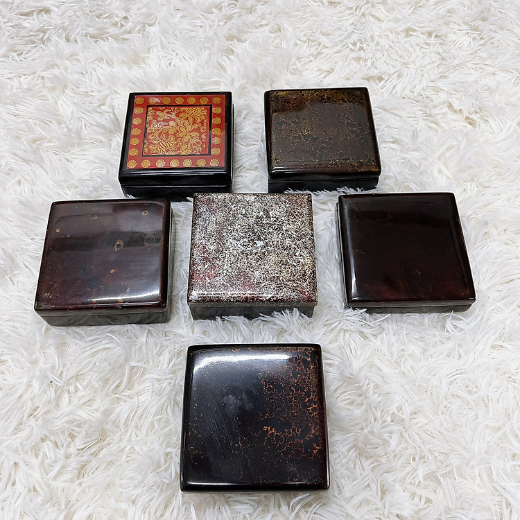 Hộp Sơn Mài Cao Cấp Thanh Bình (10×4 cm)