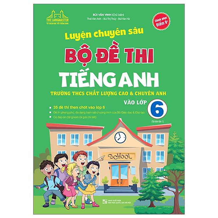 Luyện Chuyên Sâu Bộ Đề Thi Tiếng Anh Vào Lớp 6