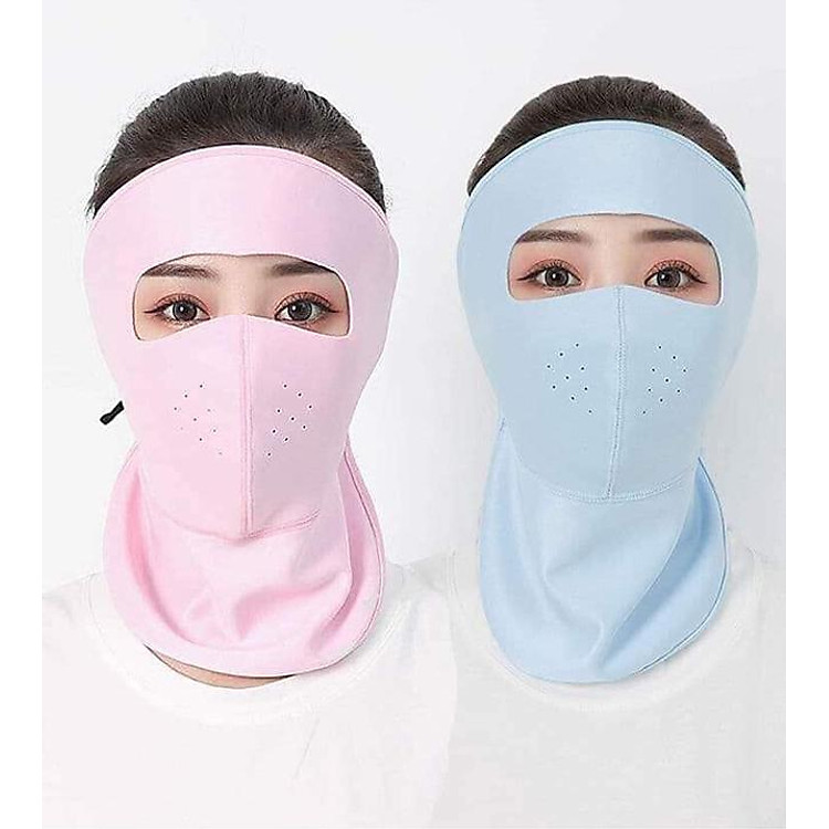 Combo 2 khẩu trang ninja mẫu mới - che mặt-che cổ ( màu ngẫu nhiên)