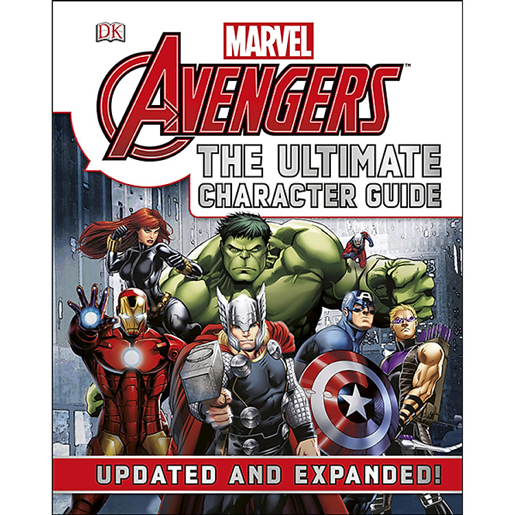 Sách Marvel The Avengers: The Ultimate Character Guide (Updated and Expaned)