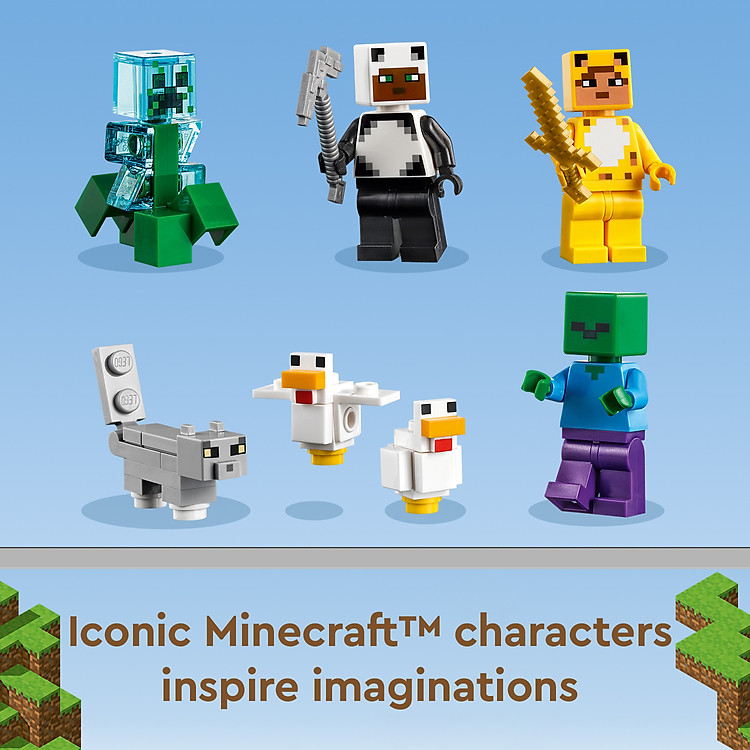 LEGO Minecraft 21174 Nhà Cây Hiện Đại Chính hãng Giá tốt - Hình ảnh 3