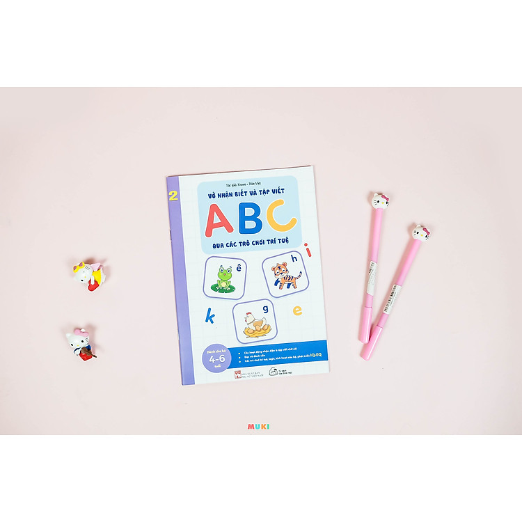 Phát Triển Kỹ Năng: Vở Nhận Biết Và Tập Viết ABC Qua Các Trò Chơi Trí Tuệ (3+) - Ảnh 2