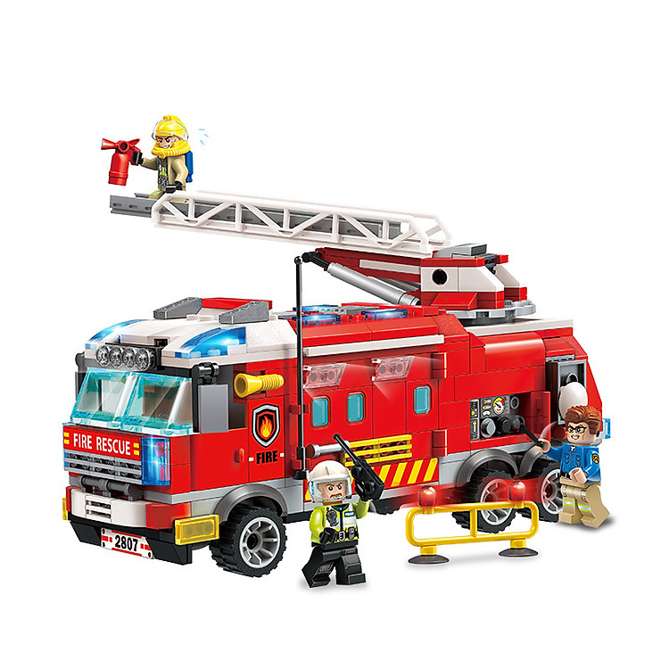 Đồ chơi lắp ráp mô hình Xe cứu hỏa có thang - Fire command truck