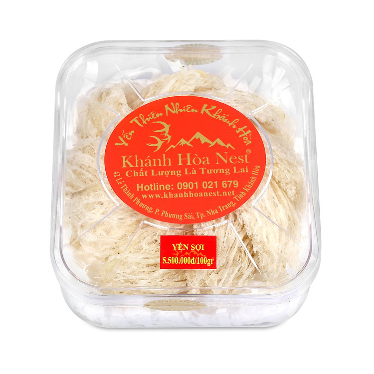 Tổ Yến Sào Khánh Hòa Nest - 100g ( Yến Tinh Chế )