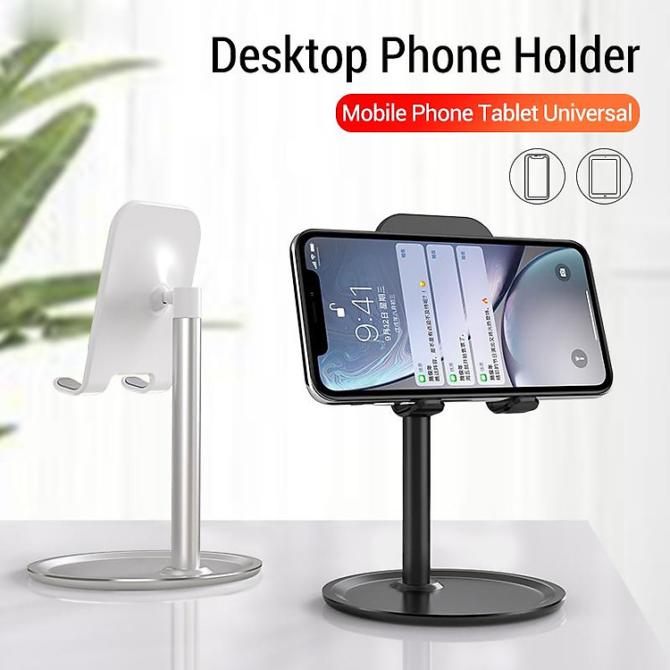 Mobile Phone Holder Stand Cell Phone Tablet Universal Desk Holder for iPhone X 8 7 Samsung Desktop Phone Holder Accessories