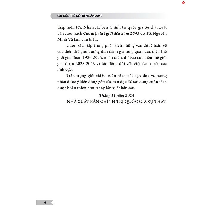 Cục Diện Thế Giới Đến Năm 2045 - Bản In 2025 - Ảnh 2