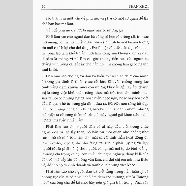 Phan Khôi: Vấn Đề Phụ Nữ Ở Nước Ta - Ảnh 4