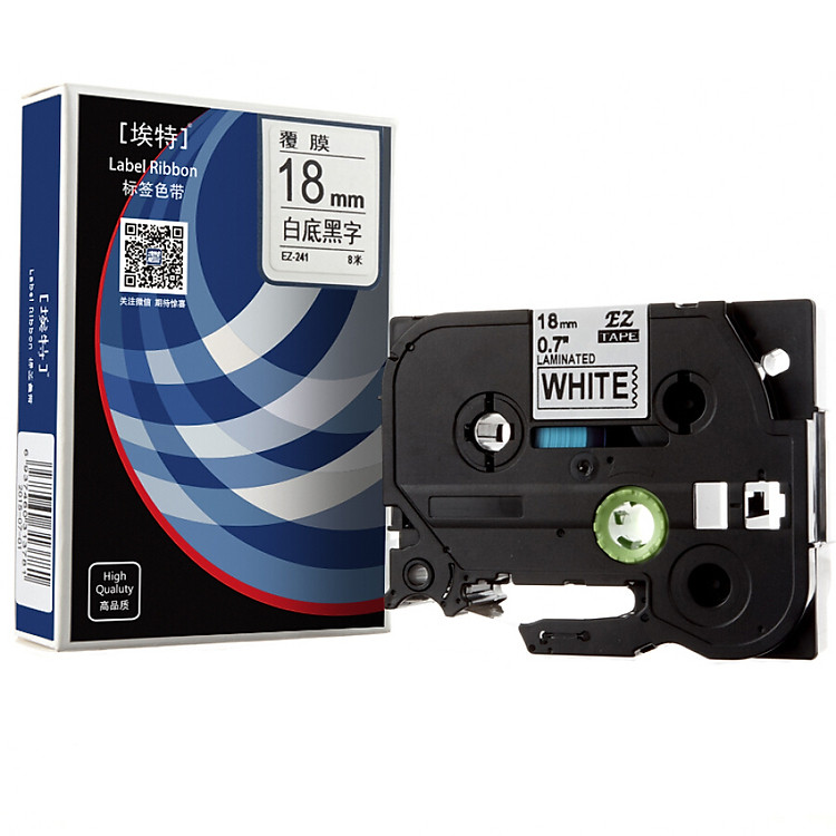 Dây Elite Ez-241 Cho Máy In Nhãn Dán (18Mm * 8M)
