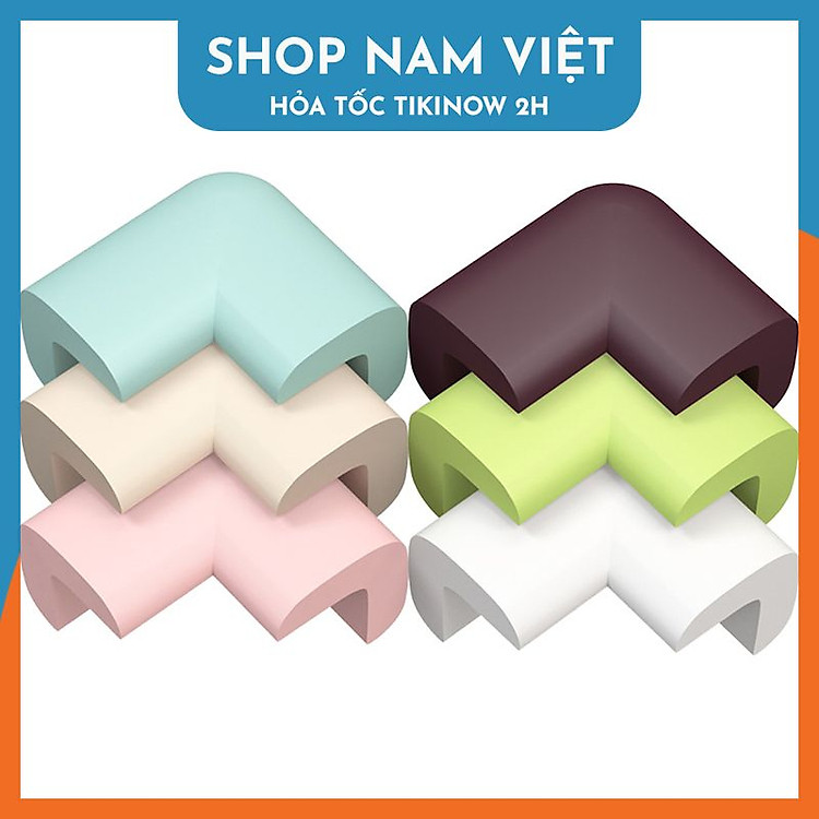 Bộ 4 Miếng Xốp Bọc Cạnh Bàn NAVIVU Chính hãng Giá rẻ - Hình ảnh 3