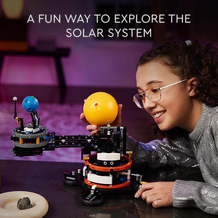 Mua LEGO TECHNIC 42179 Mô hình Địa Cầu và Mặt Trăng Chính hãng Giá rẻ - Hình ảnh 4