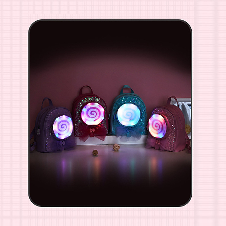 Ba Lô Bé Gái Siêu Nhẹ Chống Nước BEE GEE HS1068 - Đỏ - Ảnh 6