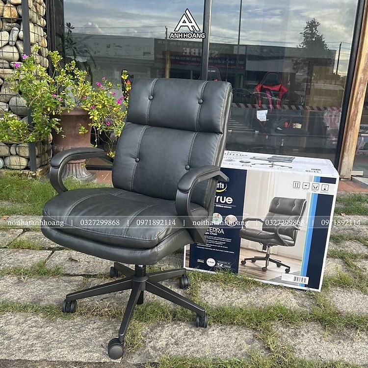 Ghế văn phòng hãng ELSA loại to , Ghế giám đốc da PU cao cấp