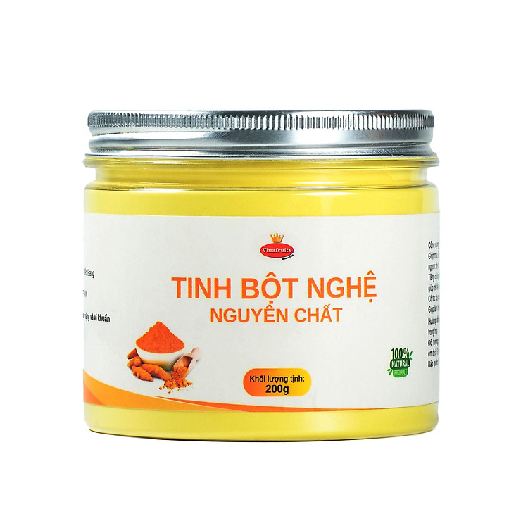 Tinh bột nghệ nguyên chất Vinafruits