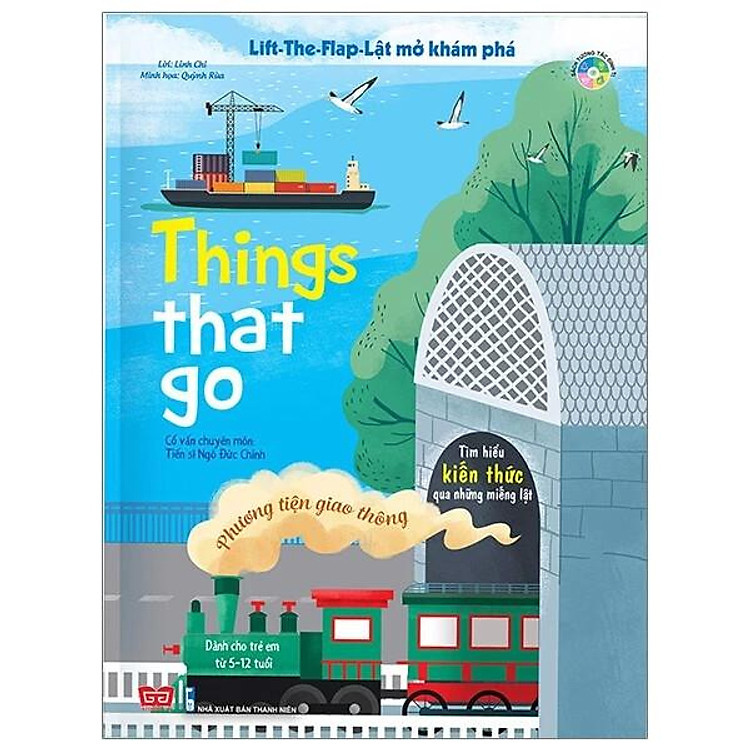 Lift The Flap – Lật Mở Khám Phá – Phương Tiện Giao Thông Dành Cho Trẻ Em Từ 5-12 Tuổi