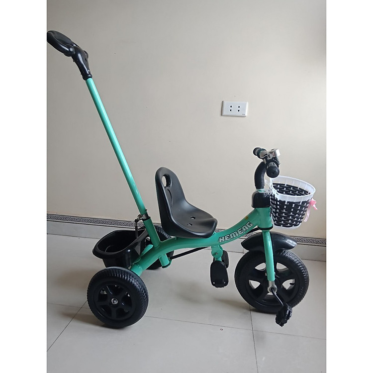 Xe đẩy 3 bánh cán đẩy (giao mầu bé trai)