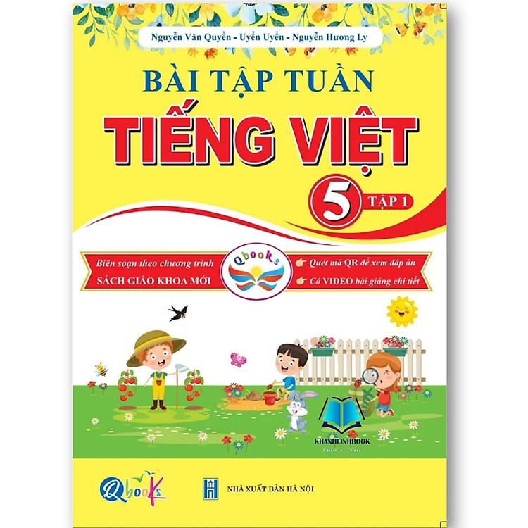 Sách - Bài Tập Tuần Tiếng Việt Lớp 5 - Tập 1 + 2 ( Cánh Diều )