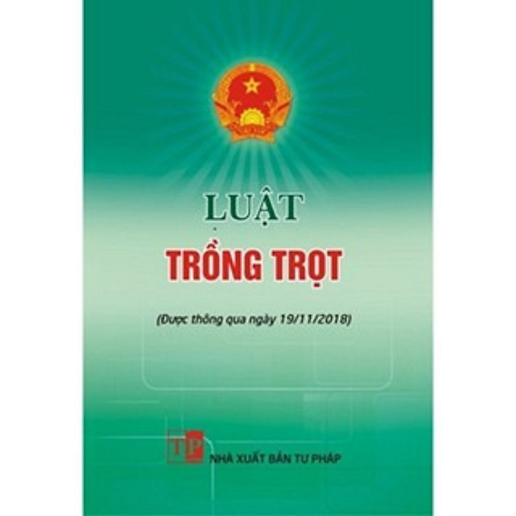 Luật trồng trọt (thông qua ngày 19/11/2018)