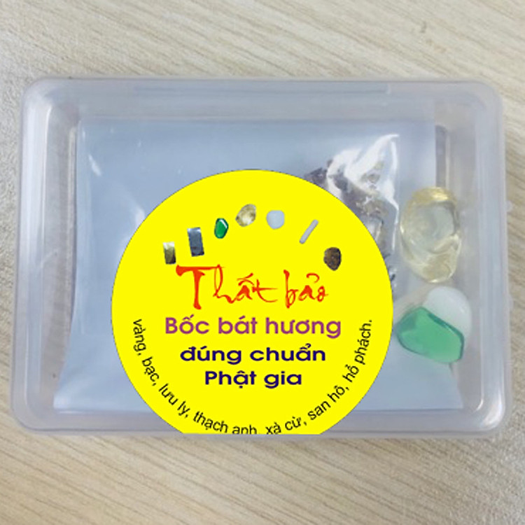 Set Thất bảo bốc bát hương đúng chuẩn Phật gia - dùng nạp bát hương phật, gia tiên, thần tài, thần linh thổ địa,...