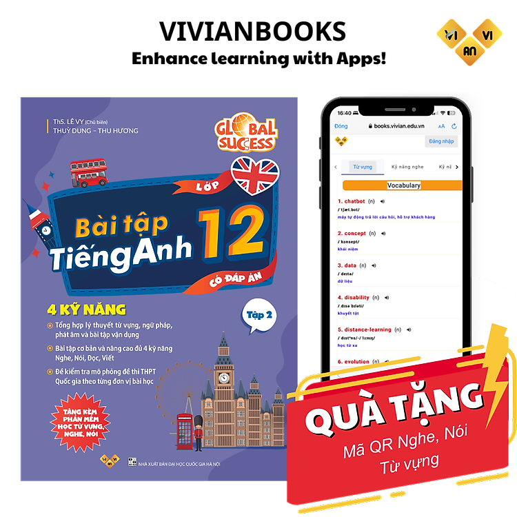 Bài Tập Tiếng Anh Lớp 12 Global Success 4 Kỹ Năng (Tập 2)
