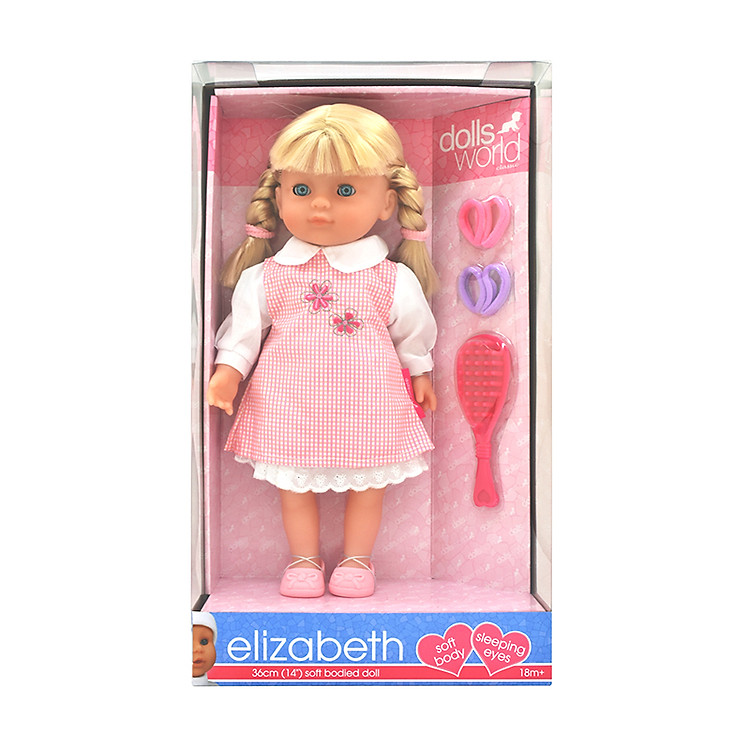 Đồ Chơi DOLLSWORLD Bé Elizabeth DW60370 Chính hãng Ưu đãi - Hình ảnh 4