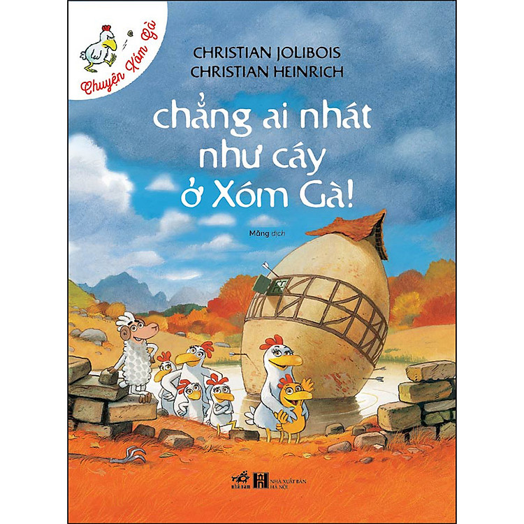 Sách Chuyện xóm gà Chẳng ai nhát như cáy ở xóm gà