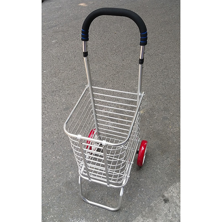XE KÉO ĐI CHỢ CAO CẤP CÓ GIỎ