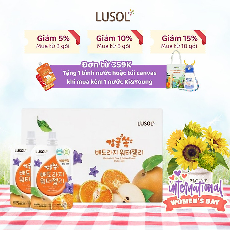 Mua Combo 10 gói Nước thạch cho bé Tin cậy Ưu đãi - Hình ảnh 2