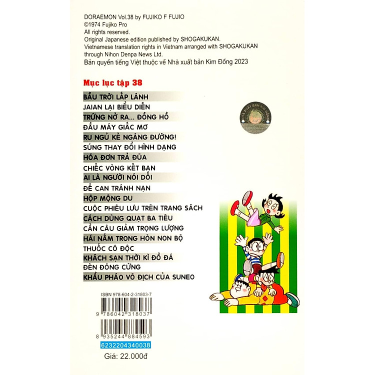Doraemon - Chú Mèo Máy Đến Từ Tương Lai - Tập 38 (Tái Bản 2023) - Ảnh 6