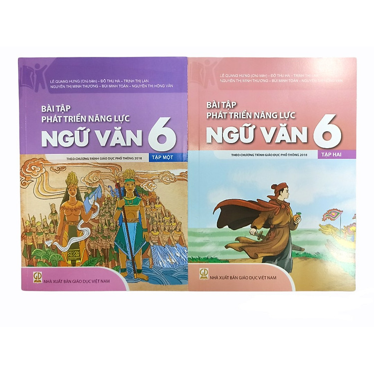 Bài Tập Phát Triển Năng Lực Ngữ Văn Lớp 6 (Tập 1+2)