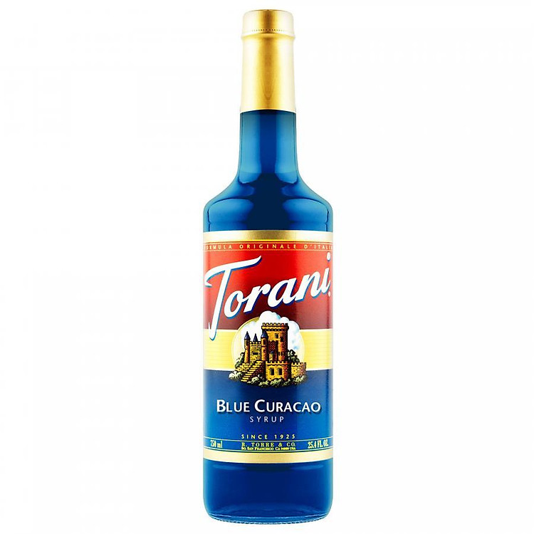 Siro Torani Blue Curacao 750ml