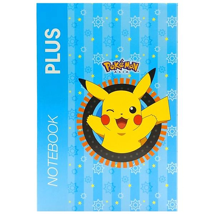 Tập Học Sinh B5 4 Ô Ly (120 trang) 70gsm Pokemon