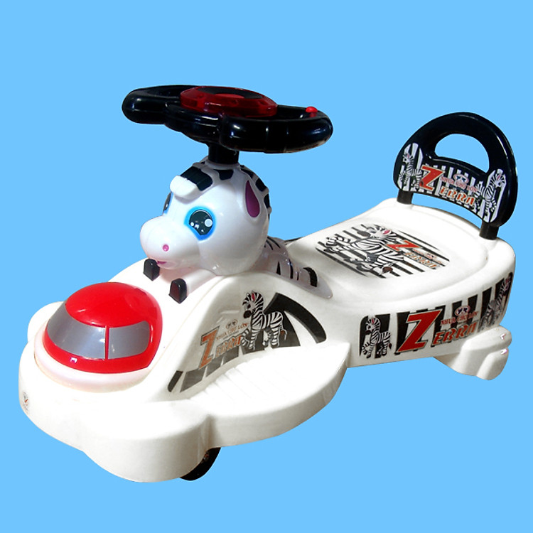 Xe Lắc Nhựa Chợ Lớn Con Ngựa (Có Nhạc) - M1342B-X3B - Giao màu ngẫu nhiên