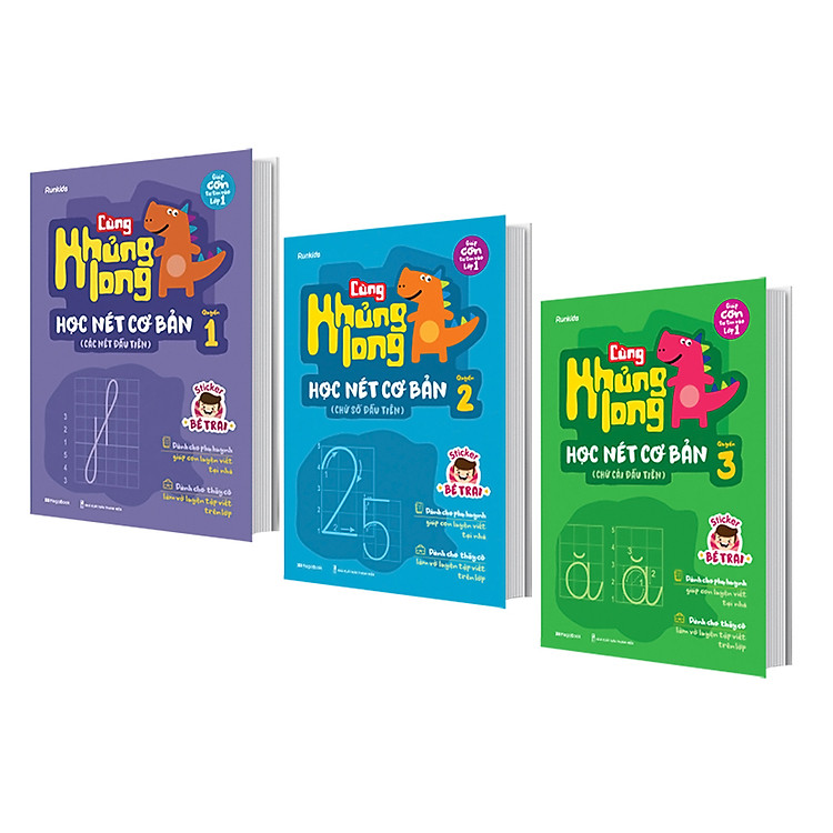 Cùng Khủng Long Học Nét Cơ Bản - Ảnh 2