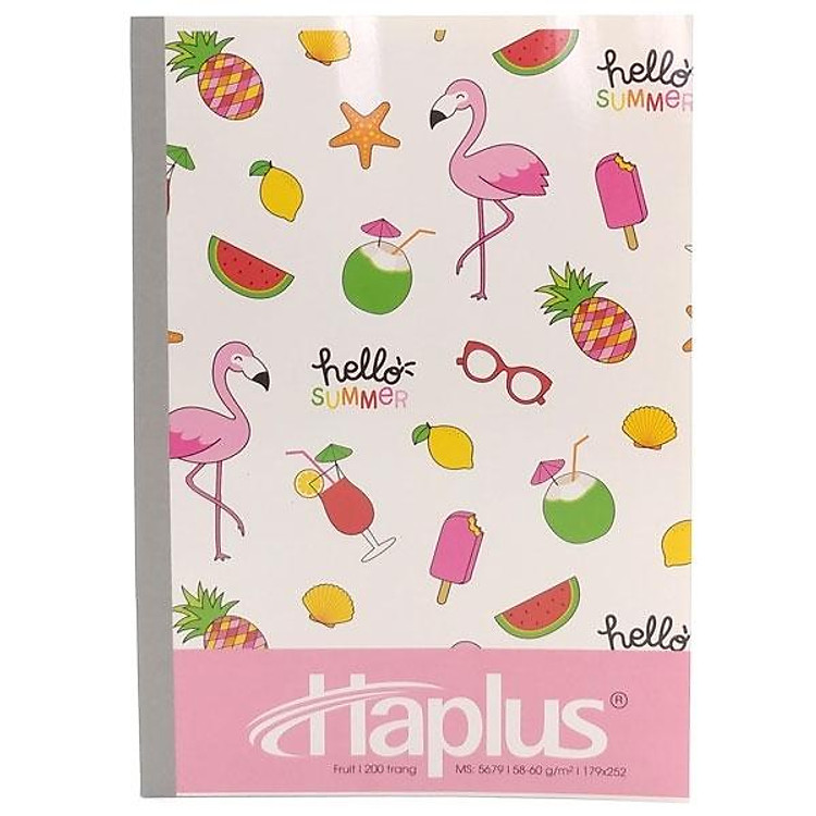 Vở Fruit Kẻ Ngang 200 Trang ĐL 58-60g/m2 - Ảnh 5