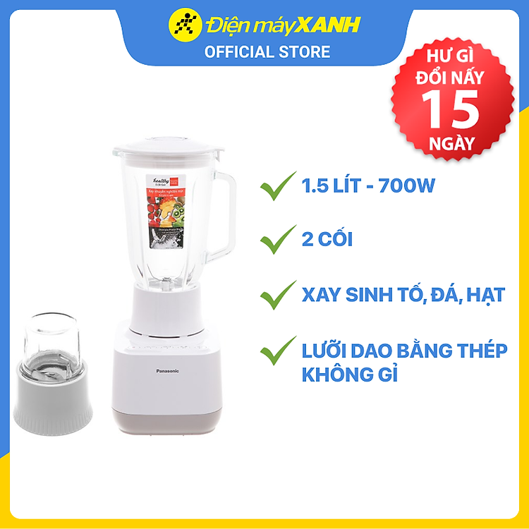 Máy xay sinh tố Panasonic MX-MG5351WRA - Hàng chính hãng