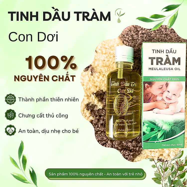 Tinh dầu tràm Con Dơi nguyên chất Chính hãng Ưu đãi - Hình ảnh 5