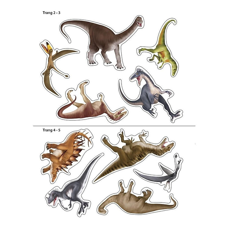 Sticker Khủng Long - Phát Triển Trí Thông Minh Cho Trẻ (Tập 1) - Ảnh 2
