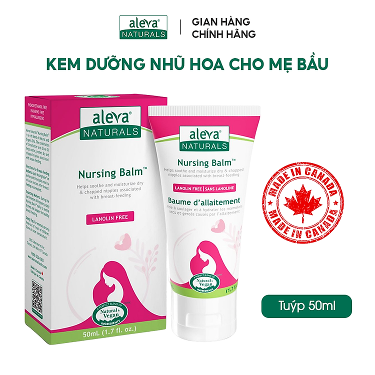 Tham Khảo tại ConCung: Kem dưỡng ti cho mẹ bầu Aleva 50ml , nhận ngay nhiều Ưu đãi