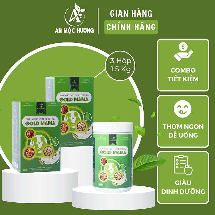 Tìm mua tại Avakids:Combo 3 hộp ngũ cốc Gold Mama, tràn ngập Khuyến mãi, Ưu đãi