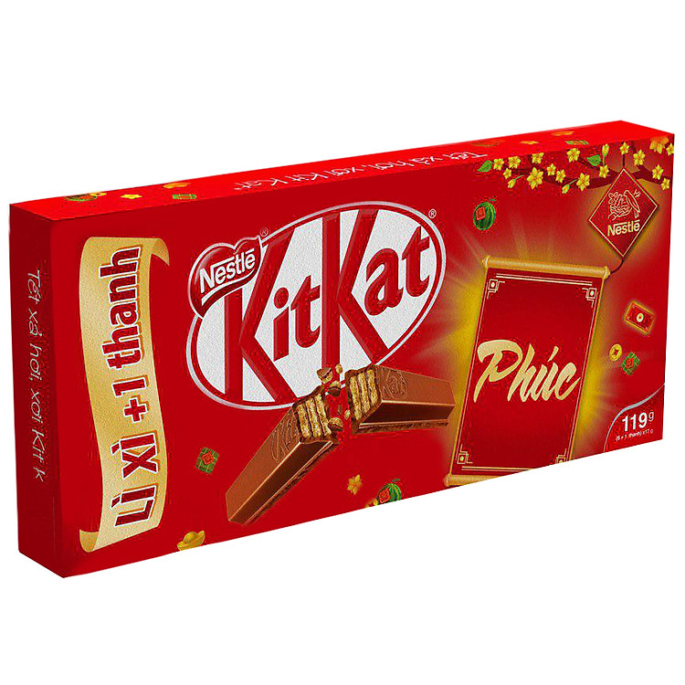 Hộp 6 Thanh Socola KitKat 2F (119g) -100825757