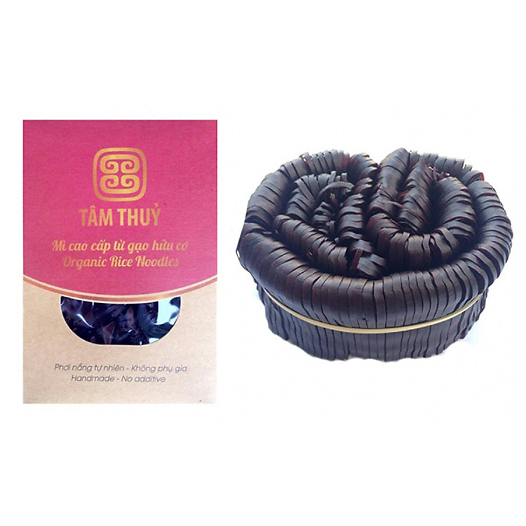 Mì Gạo Đen Hữu Cơ Hộp (400g)